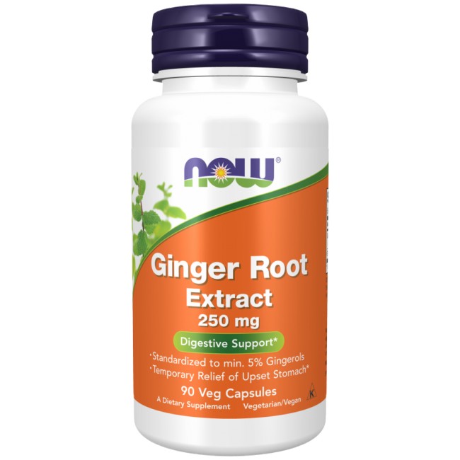 NOW Foods Ginger Root Extract 250 mg