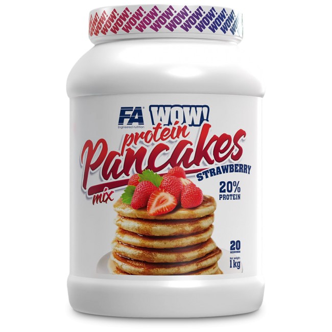 FA Nutrition WOW ! Protein Pancakes | 20% Protein - No Sugar Added