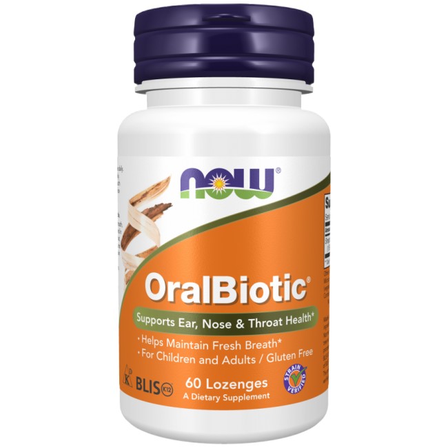 NOW Foods OralBiotic® | Streptococcus Salivarius