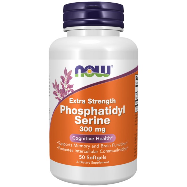 NOW Foods Phosphatidyl Serine 300 mg | Extra Strength