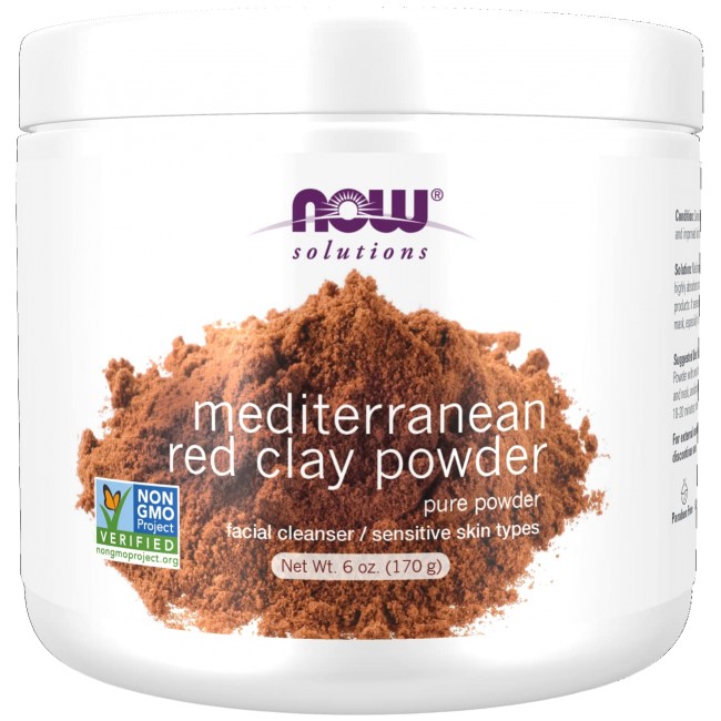 Red Clay Powder Moroccan от NOW Foods