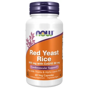Red Yeast Rice 600 mg with CoQ10 30 mg за хранителни режими