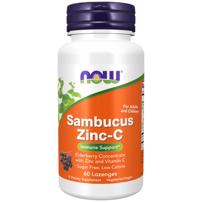 NOW Foods Sambucus Zinc-C | Immune Support