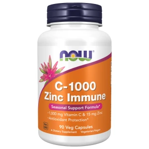 C-1000 Zinc Immune | Vitamin C + Zinc Bisglycinate за хранителни режими