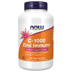 C-1000 Zinc Immune | Vitamin C + Zinc Bisglycinate за хранителни режими