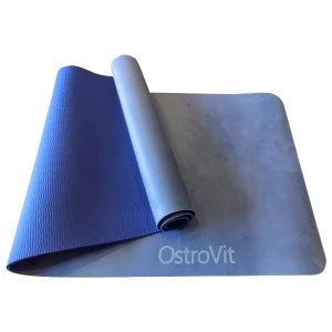 Exercise Yoga Mat with Plush Microfiber | Тренировъчна постелка за йога с покритие от плюшен микрофибър за хранителни режими