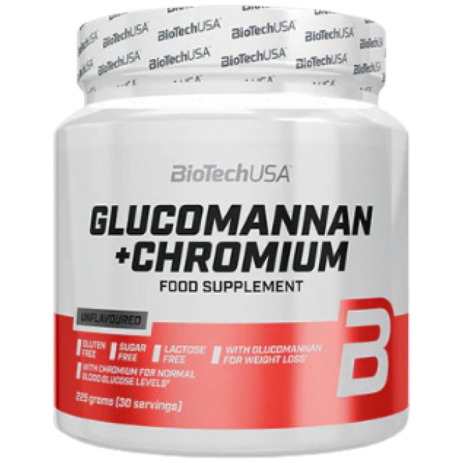 BioTech USA Glucomannan + Chromium