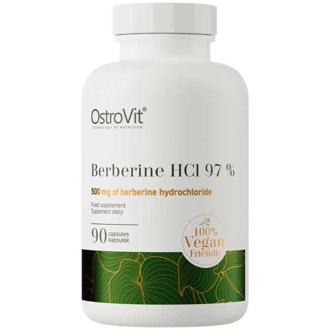 OstroVit Berberine HCl 500 mg | 97% Berberis Root Extract