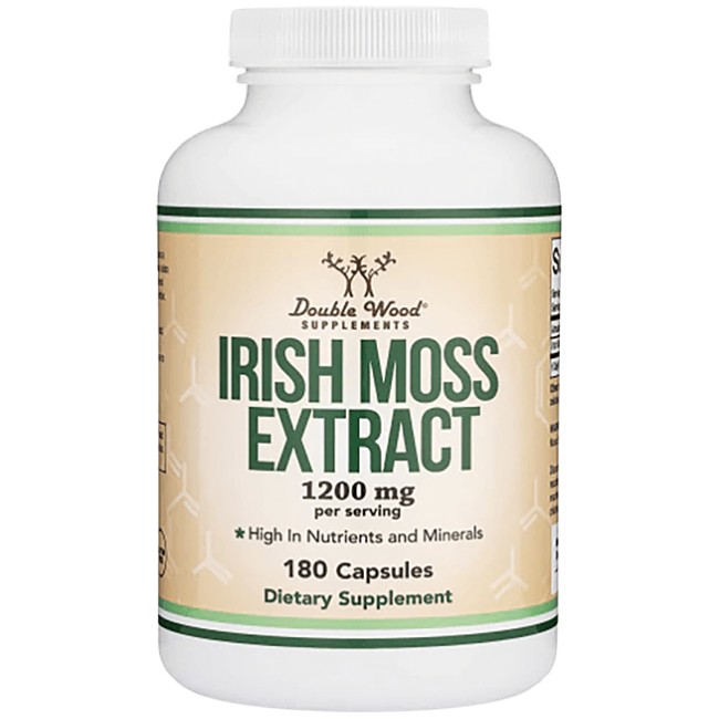 Double Wood Supplements Irish Sea Moss Extract 1200 mg