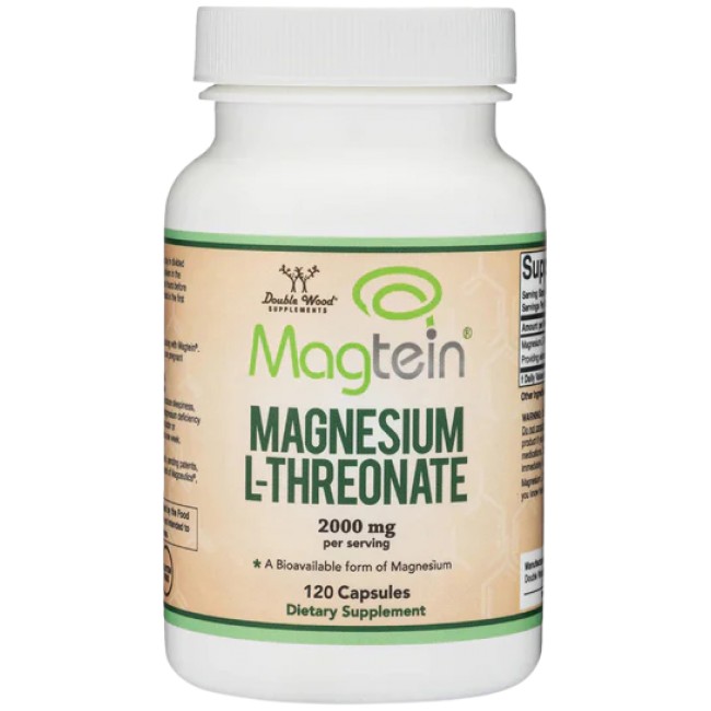 Double Wood Supplements Magnesium L-Threonate 77 mg | Magtein®