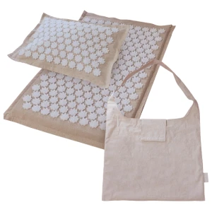 Acupressure Mat with Pillow and Bag | Akupunkturna masažna prostirka s jastukom i torbom pro diety