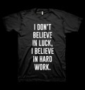 I Don't Believe In Luck | Black за хранителни режими