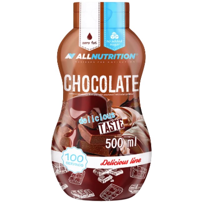 AllNutrition Syrup Zero Calorie | Chocolate