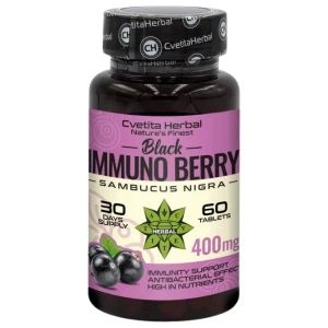 Black Immuno Berry 400 mg pro diety
