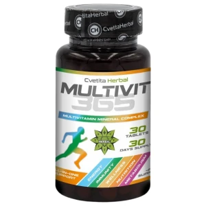 MultiVit 365 - Multivitamins and Minerals pro diety