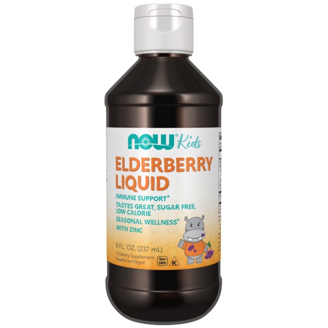 NOW Foods Elderberry Liquid for Kids