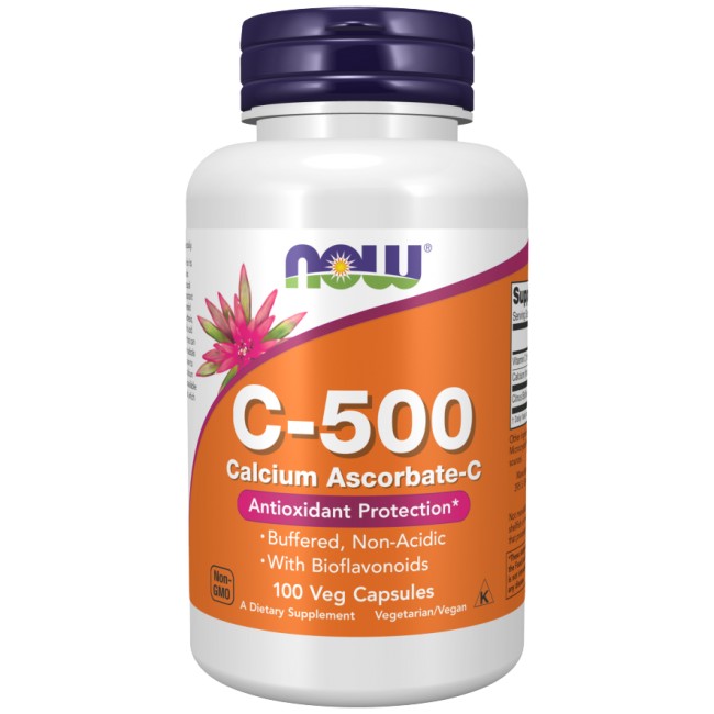 NOW Foods Vitamin C-500 | Calcium Ascorbate-C