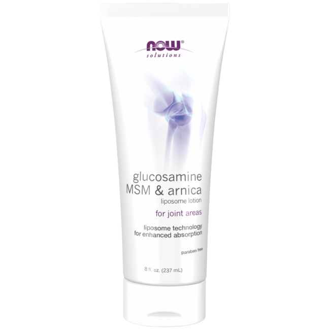 NOW Foods Glucosamine, MSM &amp; Arnica Liposome Lotion