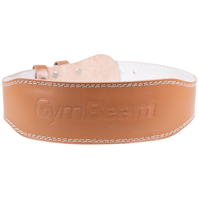 Кожен фитнес колан 10 cm - Brown от GymBeam