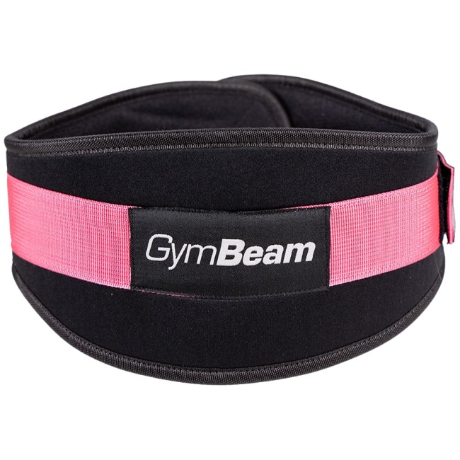 Неопренов фитнес колан LIFT 15 cm - Black &amp; Pink от GymBeam
