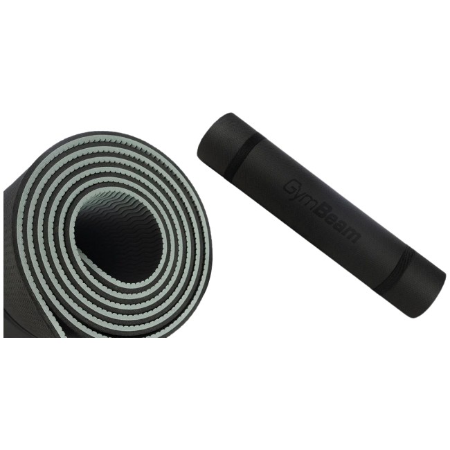 Постелка Dual Yoga Mat - Grey / Black от GymBeam