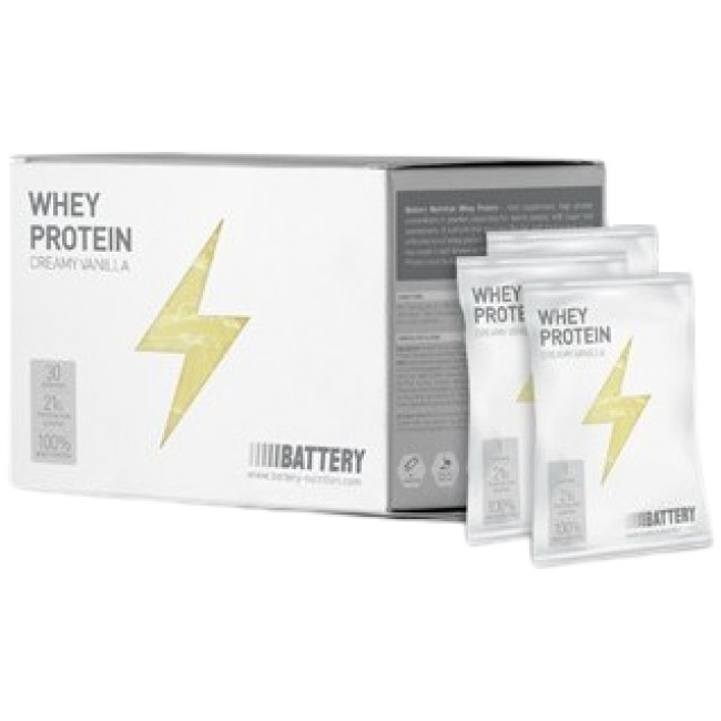 Battery Nutrition Whey Protein Sachets