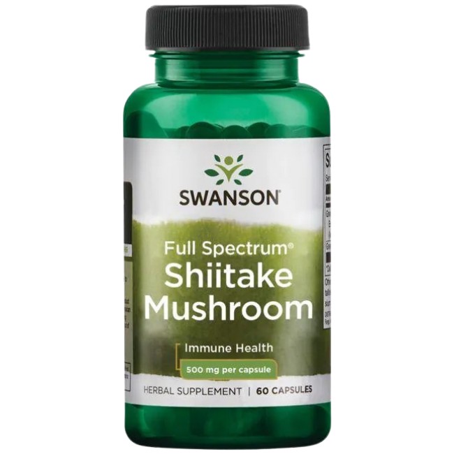 Swanson Full Spectrum Shiitake Mushroom 500 mg