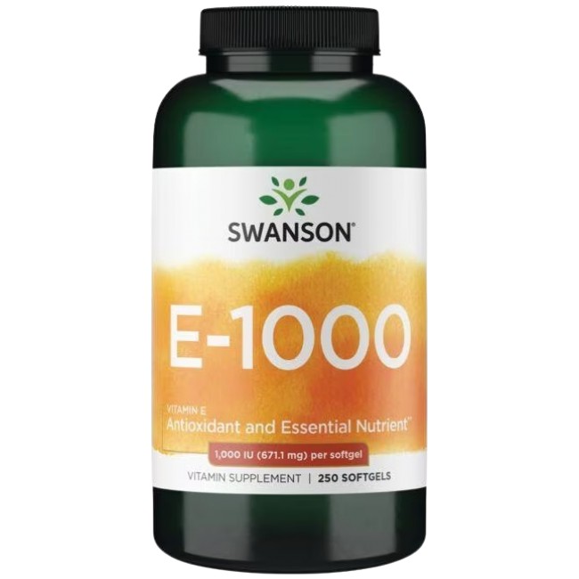 Swanson Natural Vitamin E 1000 IU