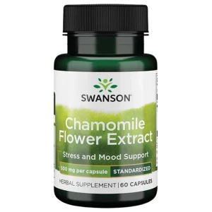 Chamomile Flower Extract 500 mg | Standardized Apigenin за хранителни режими