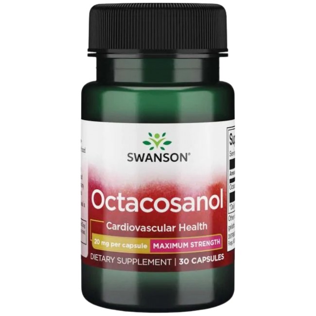 Swanson Octacosanol 20 mg | Maximum Strength
