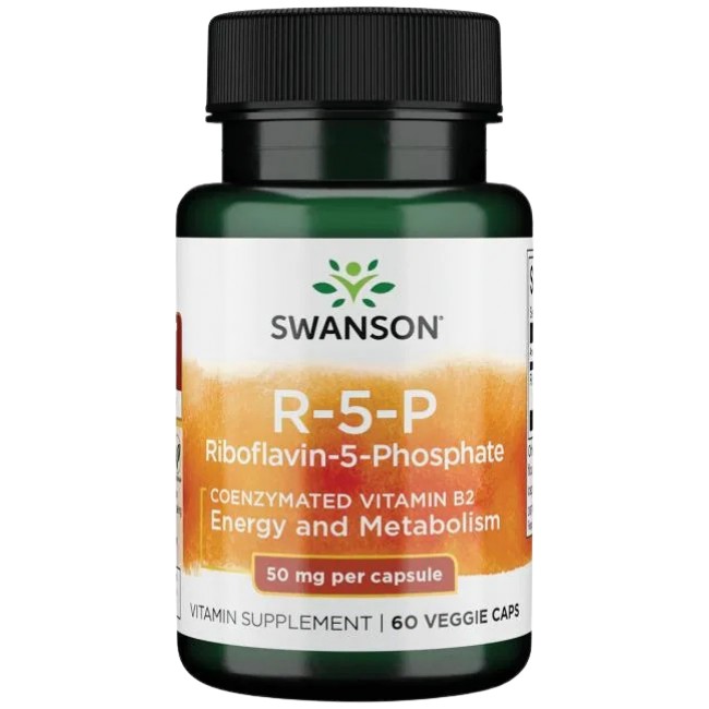 Swanson R-5-P Riboflavin-5-Phosphate 50 mg