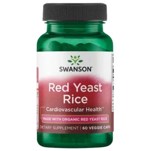 Red Yeast Rice 600 mg | Made with Organic Red Yeast Rice за хранителни режими