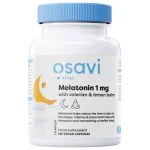 Melatonin with Valerian &amp; Lemon Balm за хранителни режими