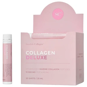 Collagen Deluxe Liquid | Hydrolyzed Marine Collagen Peptides with Hyaluronic Acid, Vitamins and Minerals за хранителни режими