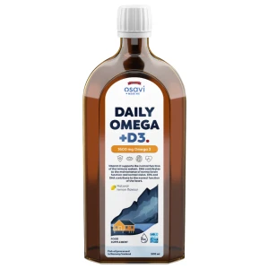 Daily Omega + D3 Liquid | Natural Lemon Flavored за хранителни режими