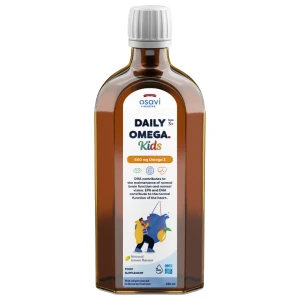 Daily Omega Kids Liquid | Nаtural Lemon Flavored за хранителни режими
