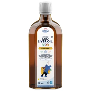 Norwegian Cod Liver Oil Kids | Lemon Flavored Liquid Omega за хранителни режими