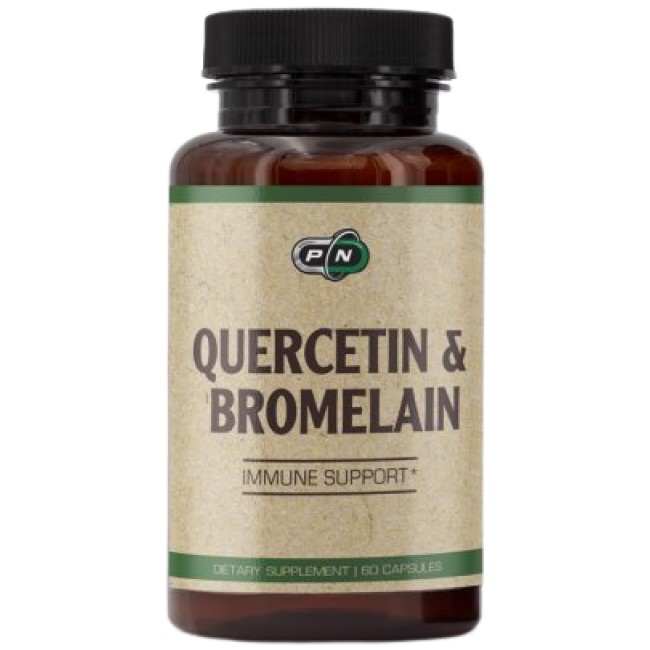 PURE Nutrition USA Quercetin and Bromelain