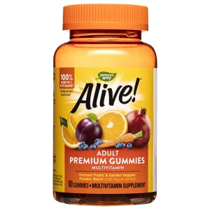 Alive! Adult Premium Gummies Multivitamin за хранителни режими