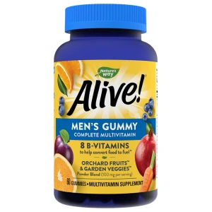 Alive! Mens Gummy Complete Multivitamin за хранителни режими