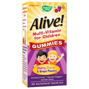 Alive! Multi-Vitamin for Children Gummies за хранителни режими
