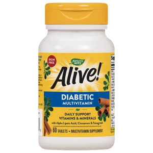 Alive! Diabetic Multivitamin за хранителни режими