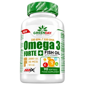 Omega 3 FORTE | with D3, K2, Vitamin E за хранителни режими