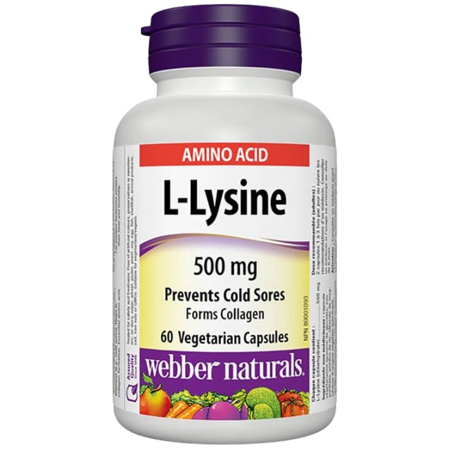 L-Lysine 500 mg от Webber Naturals