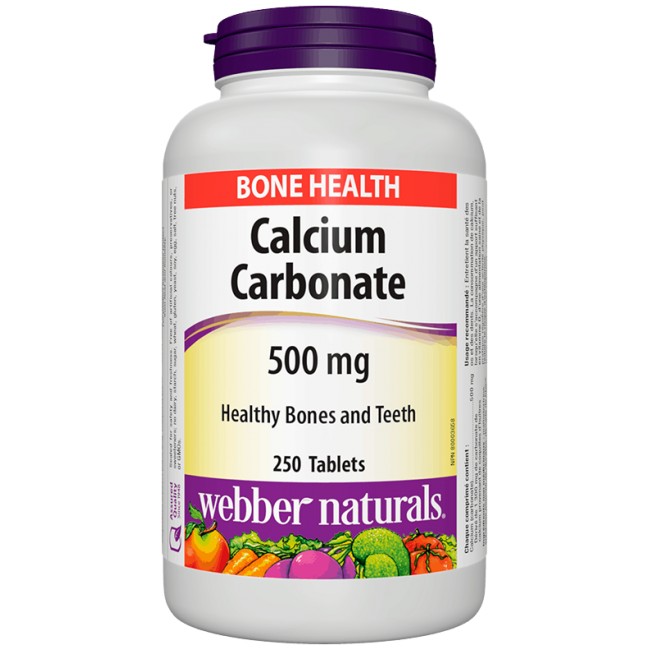 Webber Naturals Calcium Carbonate 500 mg
