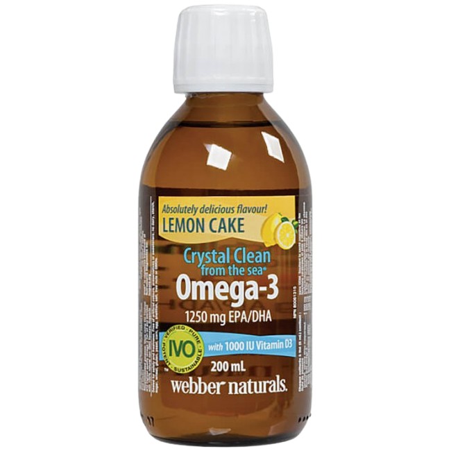 Webber Naturals Crystal Clean From The Sea® Omega-3 1250 mg