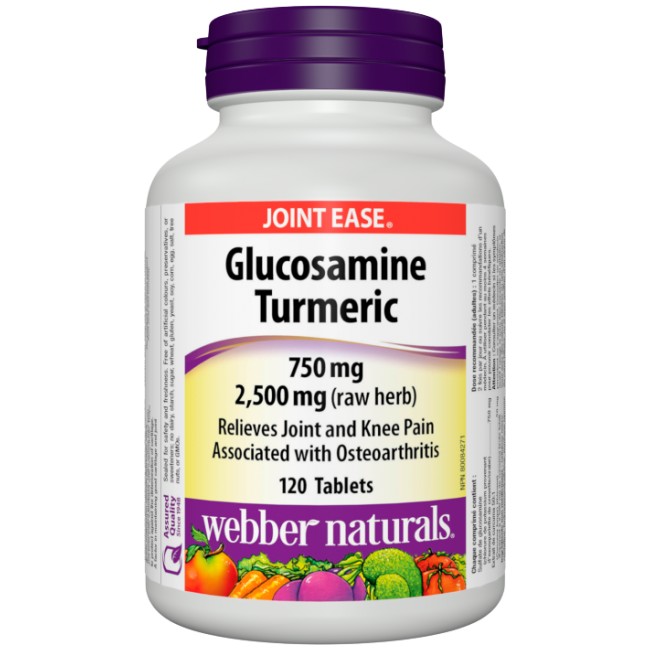 Webber Naturals Glucosamine Turmeric