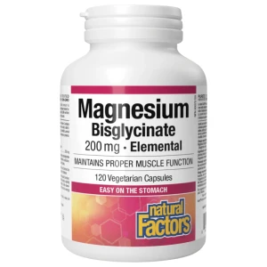 Magnesium Bisglycinate 200 mg за хранителни режими
