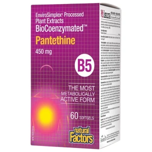 Pantethine BioCoenzymated™ 450 mg pro diety