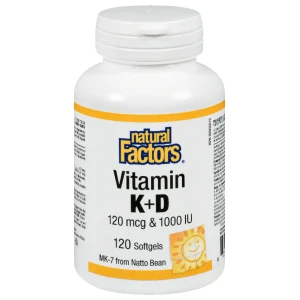 Vitamin K 120 mcg &amp; Vitamin D 1000 IU pro diety